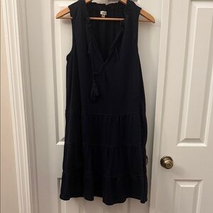 Max Studio Midnight Blue Layered Dress